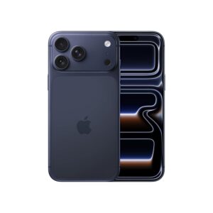 Apple iPhone 17 Pro Max (1 TB) 5G – A19 Pro Chip, ProMotion Display & Longest Battery Life Ever - Deep blue